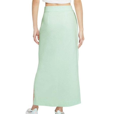 Jupe Vert d'Eau Femme Nike Skirt Maxi