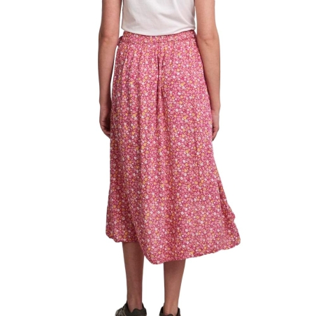 Jupe Portefeuille Rose Femme PIECES Tala