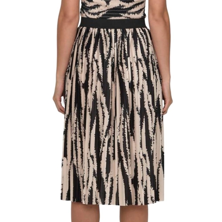 Jupe Plissé Beige Femme JDY Boa