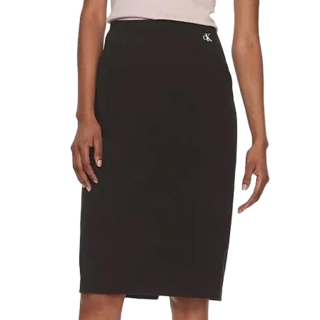 Jupe Noire Femme Calvin Klein Jeans Archival Milano