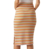 Jupe de grossesse Jaune/Rose Femme Mamalicious Hana