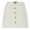 Jupe Ecru Femme Pieces Effi