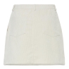 Jupe Ecru Femme Pieces Effi