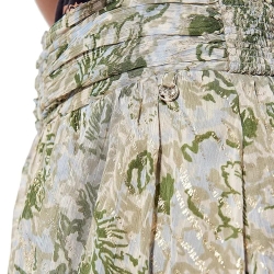 Jupe longue Fleurie Verte femme Kaporal BISHOH