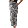 Jupe Longue Imprimé Noir/Blanc Femme Vero Moda Marternity Maxi Skirt