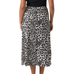 Jupe Longue Imprimé Noir/Blanc Femme Vero Moda Marternity Maxi Skirt