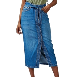 Jupe Bleu Femme Kaporal BERTIE