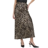 Jupe Longue Marron Léopard Femme Only Chigo