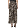Jupe Longue Marron Léopard Femme Only Chigo
