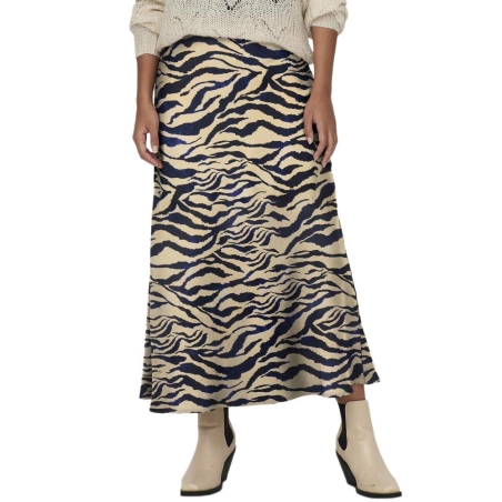 Jupe Beige/Marine Femme JDY Urba
