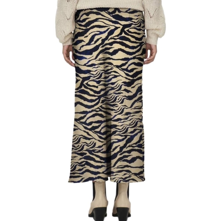 Jupe Beige/Marine Femme JDY Urba