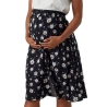 Jupe de Grossesse Noire à Fleurs Femme Vero Moda Maternity 20019110