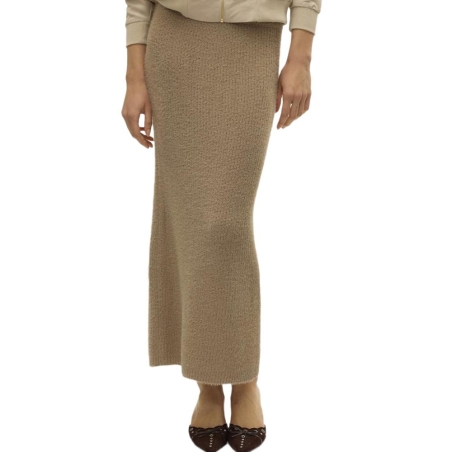 Jupe Longue Camel Femme Vero Moda Puff