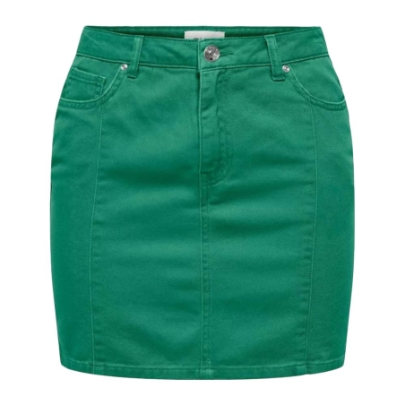 Jupe en Jean Verte Femme Only Pintu