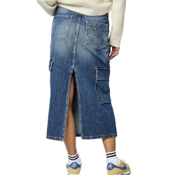 Jupe en Jean Bleu Femme Kaporal BIKAH