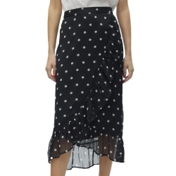 Jupe Noir à Pois Femme Vero Moda Smilla