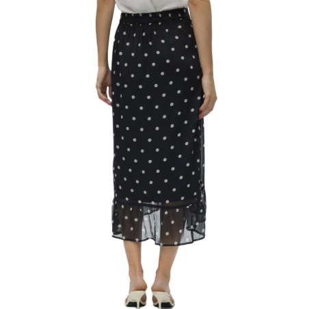 Jupe Noir à Pois Femme Vero Moda Smilla