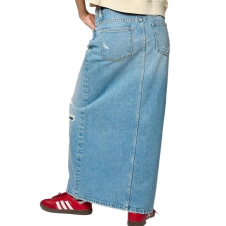 Jupe en Jean Bleu Femme Kaporal BELLE