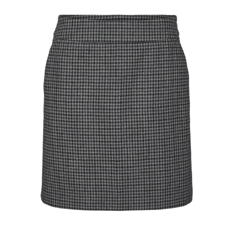 Jupe Pied poule Gris Femme Vero Moda Julie Check