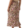 Jupe Longues Imprimé Beige/Rose Femme Vero CURVE Moda Measy