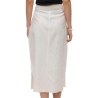 Jupe Ecru Femme Vero Moda Luna Pocket