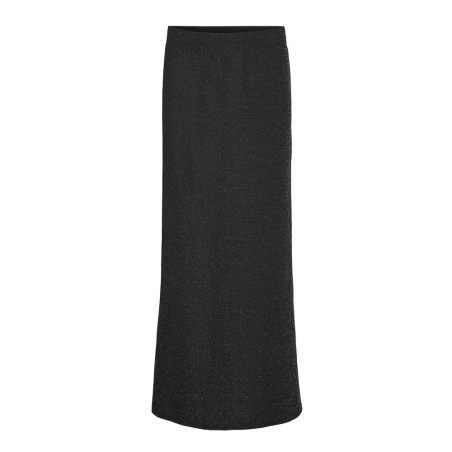 Jupe à Paillettes Noir/Argenté Femme Vero Moda Kanva
