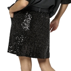 Jupe Noir à Sequins Femme Kaporal SUZON