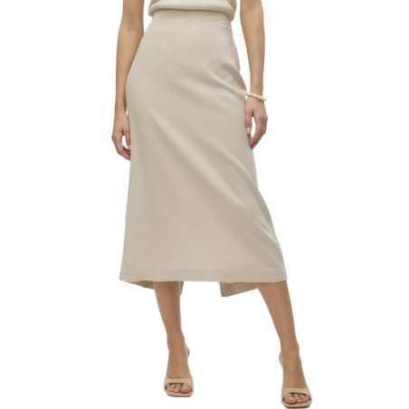 Jupe Beige Femme Vero Moda Mymilo Hw 7/