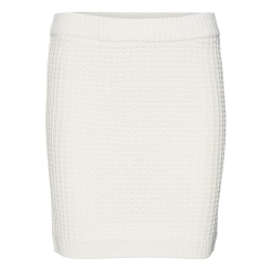 Jupe en Maille Écru Femme Vero Moda Omega