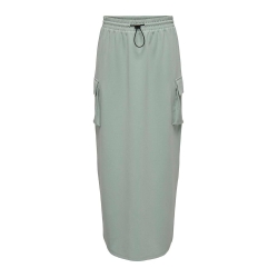 Jupe Verte Femme JDY Pocket Maxi Skirt