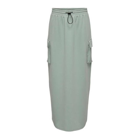 Jupe Verte Femme JDY Pocket Maxi Skirt