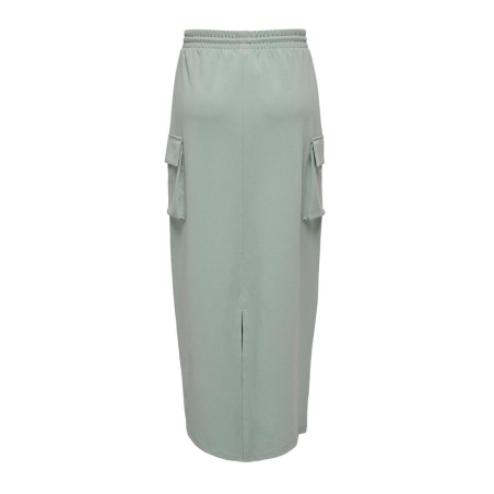 Jupe Verte Femme JDY Pocket Maxi Skirt