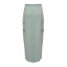 Jupe Verte Femme JDY Pocket Maxi Skirt
