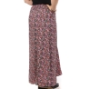 Jupe Longues Imprimé Noir/Rose Femme Vero CURVE Moda Measy