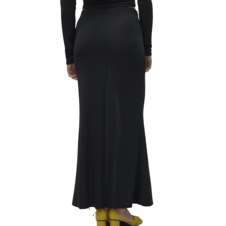 Jupe à Paillettes Noir Femme Vero Moda Kanva Glitter