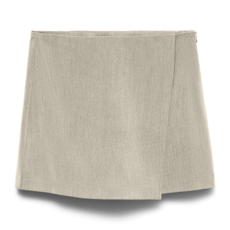 Jupe Short Beige Femme Vero Moda Queenie