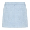 Jupe Courte Bleu Femme Pieces Denim Skirt