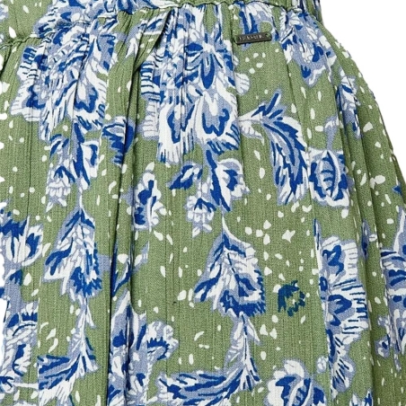 Jupe Vertes/Bleu Femme Kaki Kaporal SALTY