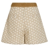Short Beige/Jaune Femme Vila Sumira