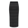 Jupe Noir à Rayures Femme JDY Bloom