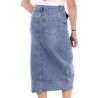 Jupe en Jean Bleu Femme Monday Premium MEB