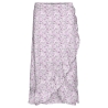 Jupe Violette à fleurs Femme Vero Moda Smilla