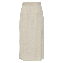 Jupe Beige Femme Pieces Pia
