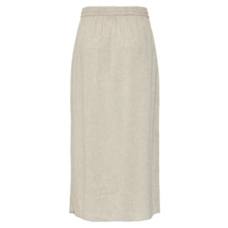 Jupe Beige Femme Pieces Pia