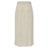 Jupe Beige Femme Pieces Pia