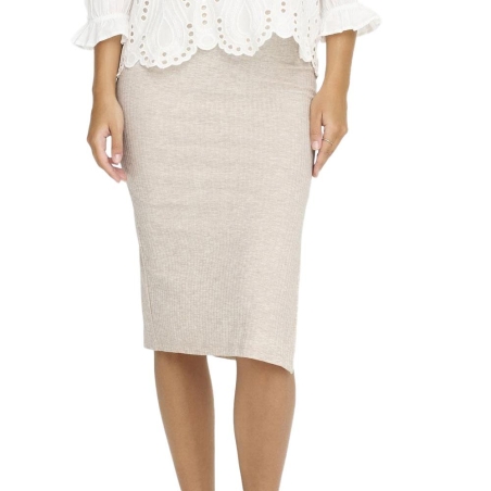 Jupe Beige Femme Only Emma