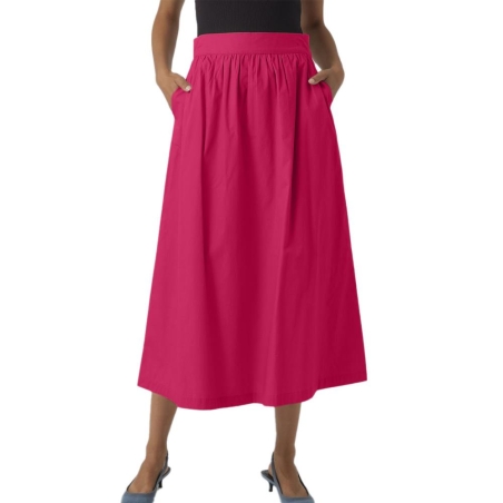 Jupe Rose Femme Vero Moda Tine
