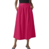 Jupe Rose Femme Vero Moda Tine