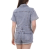 Combishort Bleu Femme Monday Premium