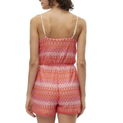 Combi-Short Rose/Rouge Femme Vero Moda Dicte Singlet